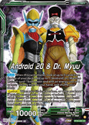 Android 20 & Dr. Myuu // Hell Fighter 17, Plans in Motion (BT20-055) [Power Absorbed] Parallel Foil