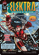 Elektra, Daughter of the Hand (Borderless) (395) [Marvel Super Heroes] Foil