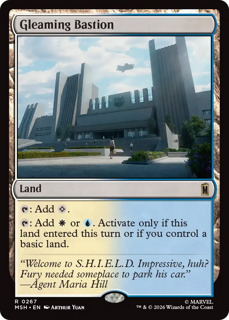 Gleaming Bastion [Marvel Super Heroes] Foil