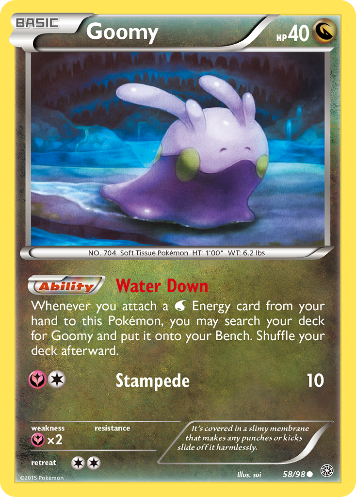 Goomy (58/98) [XY: Ancient Origins] Reverse Holofoil