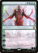 Nissa, Ascended Animist (Phyrexian) [Phyrexia: All Will Be One] Foil