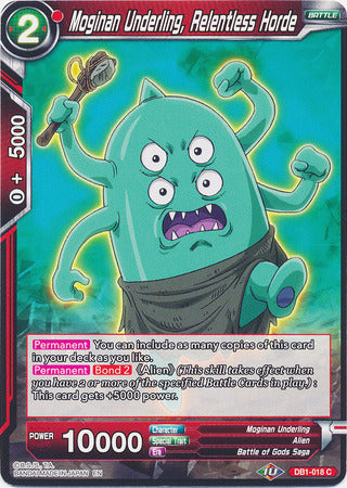 Moginan Underling, Relentless Horde (DB1-018) [Dragon Brawl] Parallel Foil