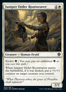 Juniper Order Rootweaver [Dominaria United] Foil