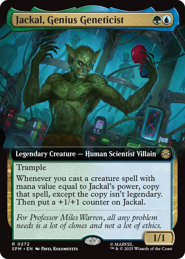 Jackal, Genius Geneticist (Extended Art) [Marvel's Spider-Man] Foil