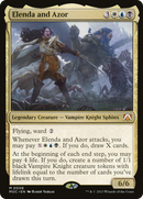 Elenda and Azor [March of the Machine Commander] Foil