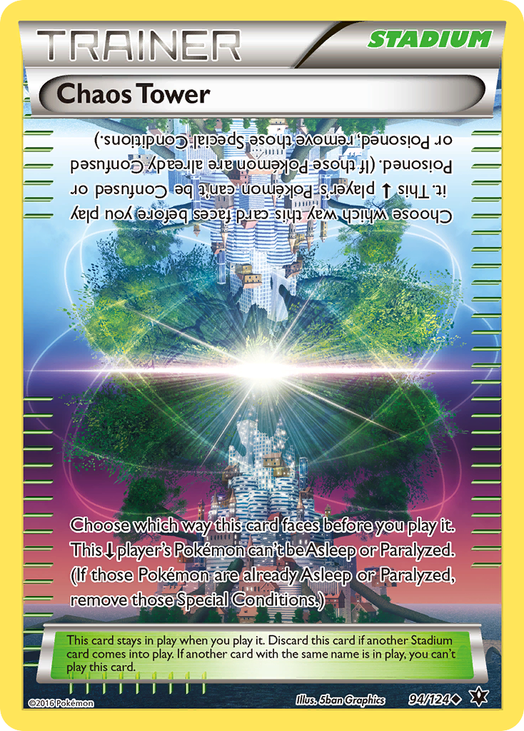 Chaos Tower (94/124) [XY: Fates Collide] Reverse Holofoil