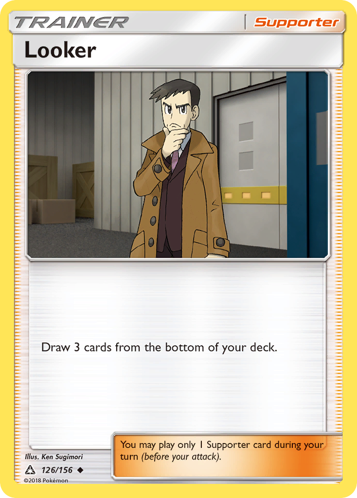 Looker (126/156) [Sun & Moon: Ultra Prism] Reverse Holofoil