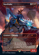 Stardrake - Scourge of the Throne (Borderless) [Secret Lair Drop Series] Foil