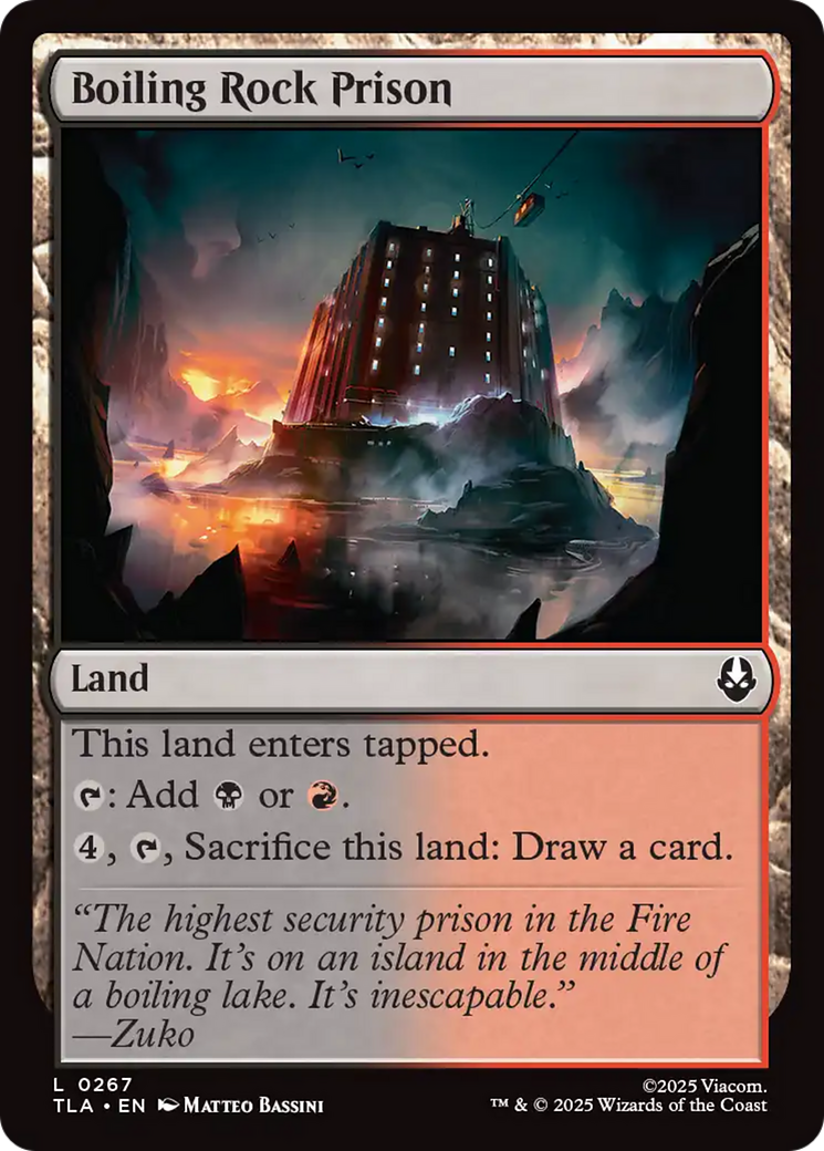 Boiling Rock Prison [Avatar: The Last Airbender] Foil
