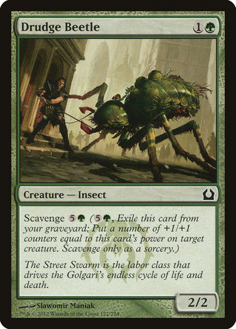 Drudge Beetle [Return to Ravnica] Foil