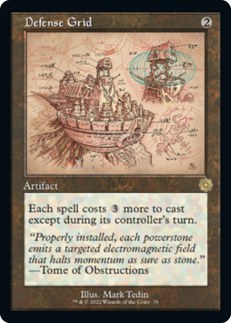 Defense Grid (Retro Schematic) [The Brothers' War Retro Artifacts] Foil