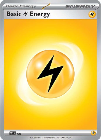 Lightning Energy (004) [Scarlet & Violet: Base Set] Reverse Holofoil