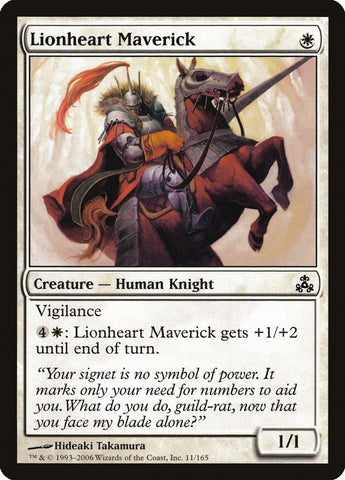 Lionheart Maverick [Guildpact] Foil