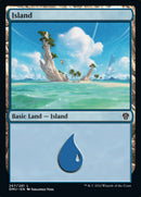Island (267) [Dominaria United] Foil