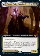 Extus, Oriq Overlord // Awaken the Blood Avatar (Extended Art) [Strixhaven: School of Mages] Foil