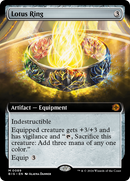 Lotus Ring (Extended Art) [Outlaws of Thunder Junction: The Big Score] Foil