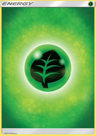 Grass Energy [Sun & Moon: Base Set] Reverse Holofoil