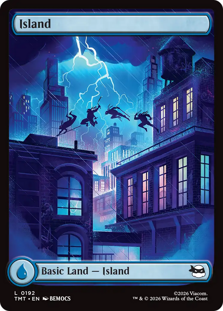 Island (0192) [Teenage Mutant Ninja Turtles] Foil