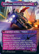 Flamewar, Brash Veteran // Flamewar, Streetwise Operative (Shattered Glass) [Transformers] Foil