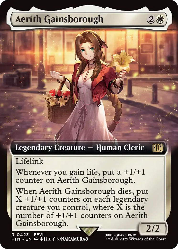 Aerith Gainsborough (Extended Art) [FINAL FANTASY] Foil