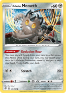 Galarian Meowth (126/192) [Sword & Shield: Rebel Clash] Reverse Holofoil