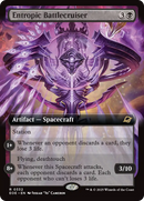 Entropic Battlecruiser (Extended Art) [Edge of Eternities] Foil