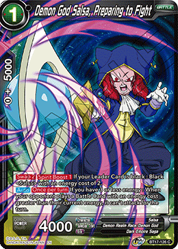 Demon God Salsa, Preparing to Fight (BT17-126) [Ultimate Squad] Parallel Foil