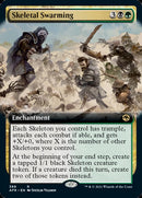 Skeletal Swarming (Extended Art) [Dungeons & Dragons: Adventures in the Forgotten Realms] Foil