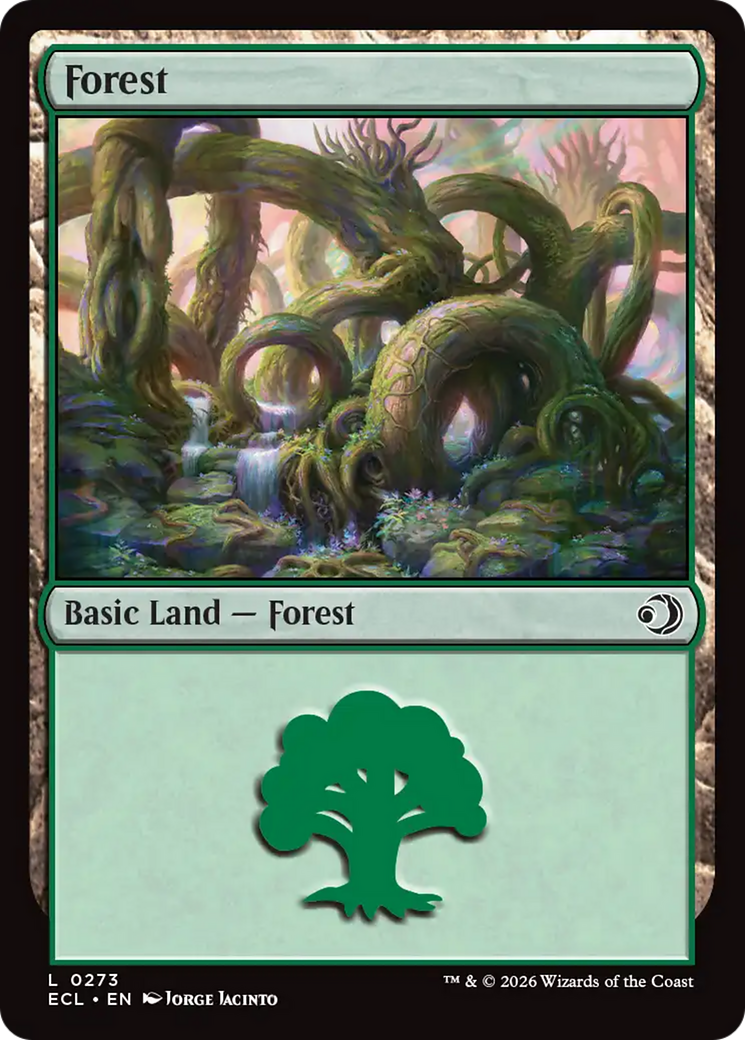 Forest (0273) [Lorwyn Eclipsed] Foil