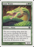 Craw Wurm [Eighth Edition] Foil