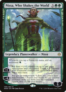 Nissa, Who Shakes the World [War of the Spark] Foil