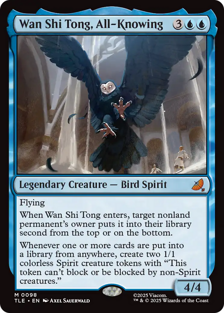Wan Shi Tong, All-Knowing [Avatar: The Last Airbender: Eternal-Legal] Foil