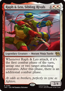 Raph & Leo, Sibling Rivals [Teenage Mutant Ninja Turtles] Foil