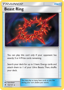 Beast Ring (102/131) [Sun & Moon: Forbidden Light] Reverse Holofoil
