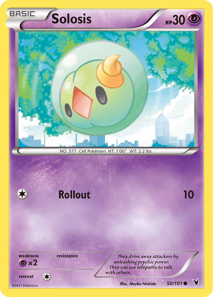 Solosis (50/101) [Black & White: Noble Victories] Reverse Holofoil