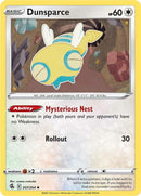 Dunsparce (207/264) [Sword & Shield: Fusion Strike] Reverse Holofoil