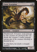 Giant Scorpion [Zendikar] Foil