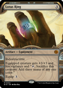 Lotus Ring (Showcase) [Outlaws of Thunder Junction: The Big Score] Foil