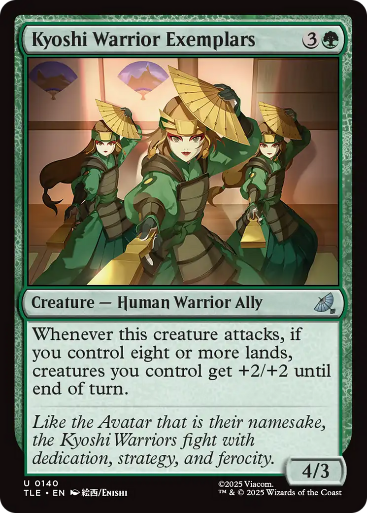 Kyoshi Warrior Exemplars [Avatar: The Last Airbender: Eternal-Legal] Foil