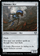 Shimmer Myr [Commander Masters] Foil