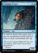 Creeping Peeper [Duskmourn: House of Horror] Foil