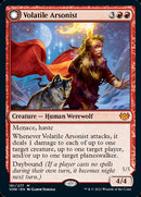 Volatile Arsonist // Dire-Strain Anarchist [Innistrad: Crimson Vow] Foil