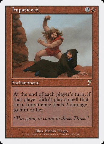 Impatience [Seventh Edition] Foil