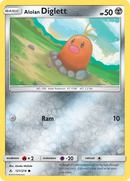 Alolan Diglett (121/214) [Sun & Moon: Unbroken Bonds] Reverse Holofoil