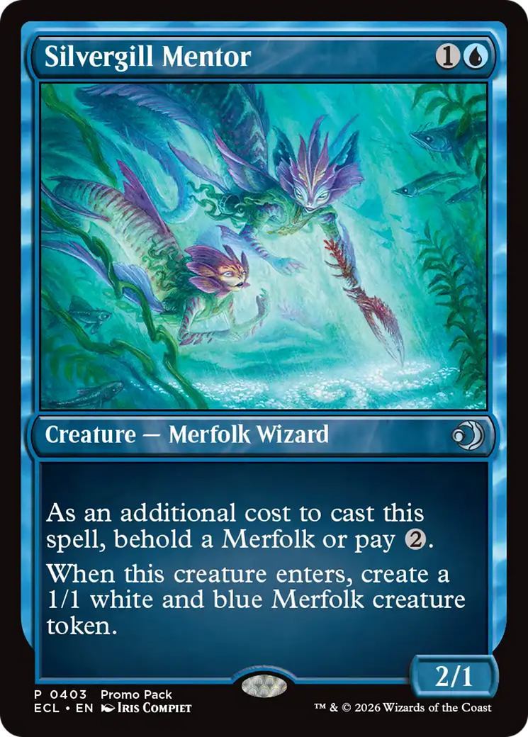 Silvergill Mentor [Lorwyn Eclipsed] Foil