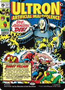 Ultron, Artificial Malevolence (Borderless) (0401) [Marvel Super Heroes] Foil