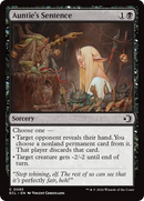 Auntie's Sentence [Lorwyn Eclipsed] Foil