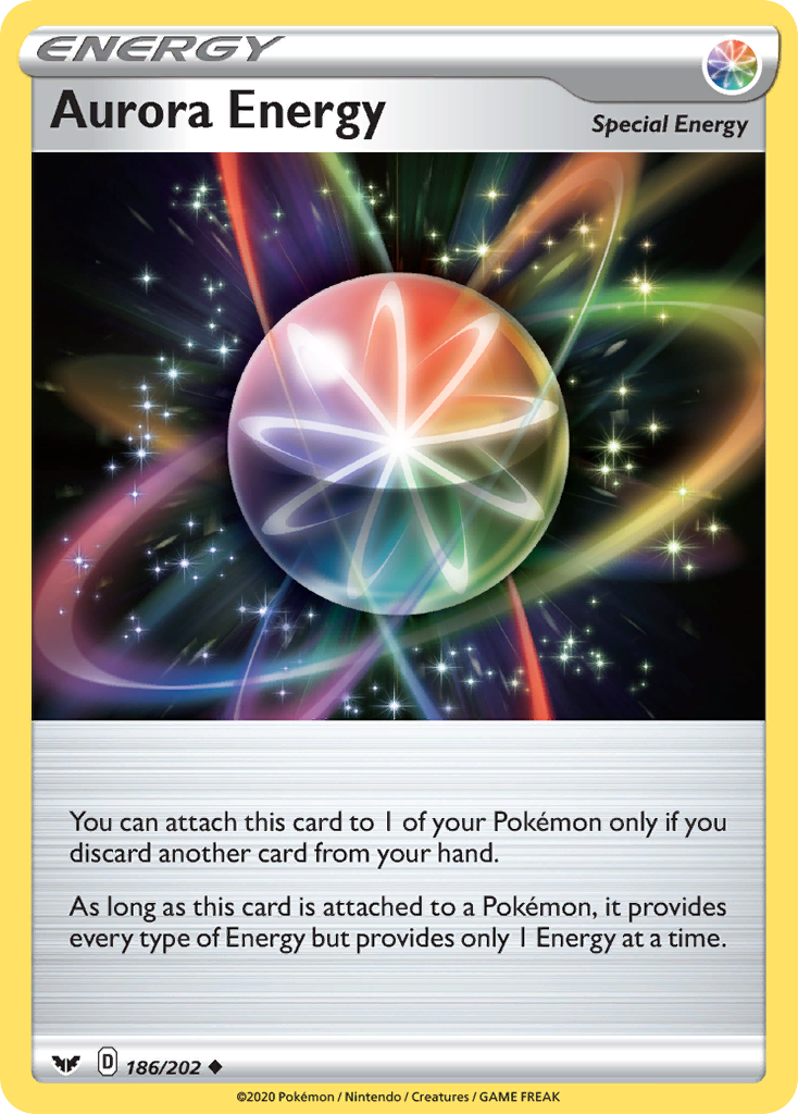 Aurora Energy (186/202) [Sword & Shield: Base Set] Reverse Holofoil
