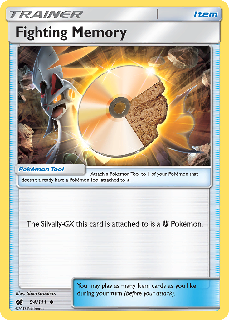 Fighting Memory (94/111) [Sun & Moon: Crimson Invasion] Reverse Holofoil