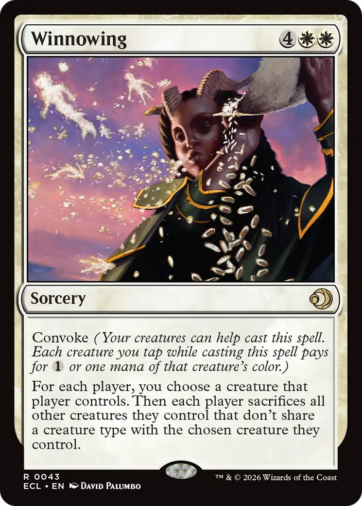 Winnowing [Lorwyn Eclipsed] Foil